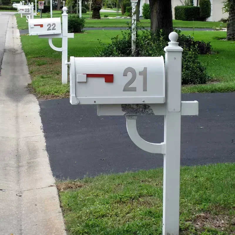 50/75/90mm Self Adhesive House Number Sticker Doorplate For Mailbox