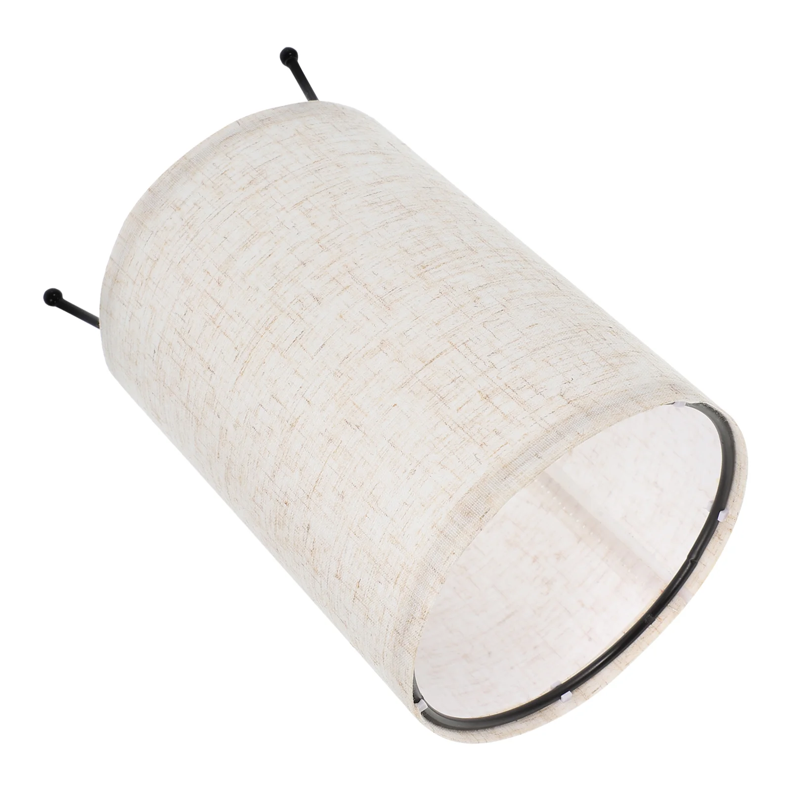 

Cylinder Lamp Shade for Floor Lamps Flax Fabric Pendant Light Covers