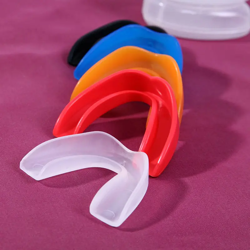 1pc Sports Shock Teeth Mouth Boxing Dental Grinding Protector Bruxism Guard Adult Mouth Guard
