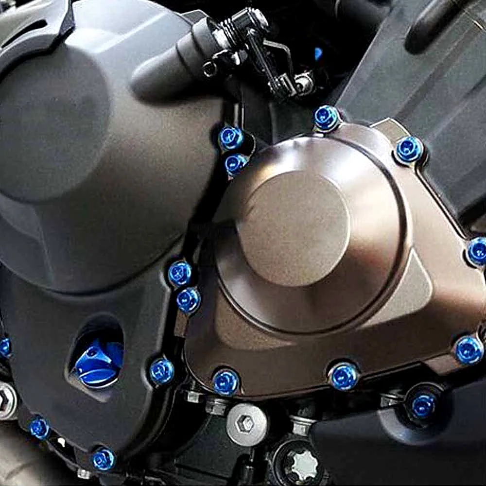 Kuipboutenset Motorfiets Kuipbouten Bevestigingsmiddelen Voor Suzuki GSXR SV650 SV1000 V-strom 650 1000 Bandit 400 600 1200 GSF400 GSF1200 GS500 Schroeven(ZWART