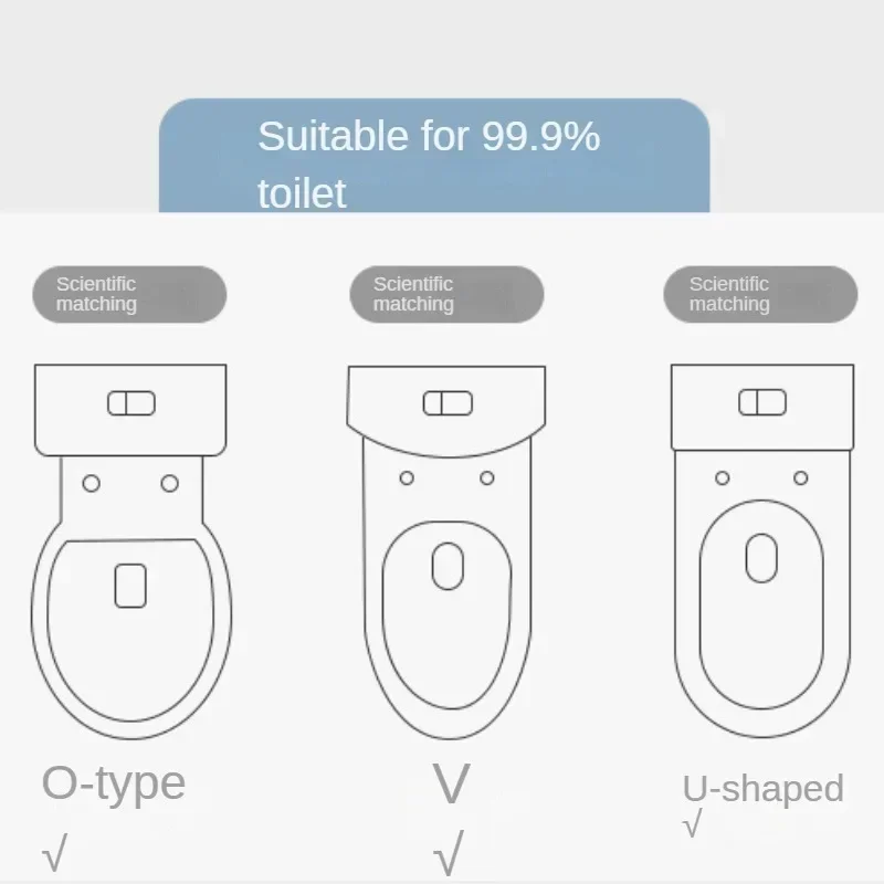 Winter Warm Toilet Seat Cover Mat Bathroom Toilet Pad Cushion with Handle Thicker Soft Washable Closestool Warmer Accessories 6