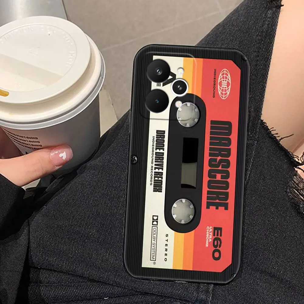 Vintage Cassette Tape Retro Style Phone Case - Classic Protective  Shell Cover