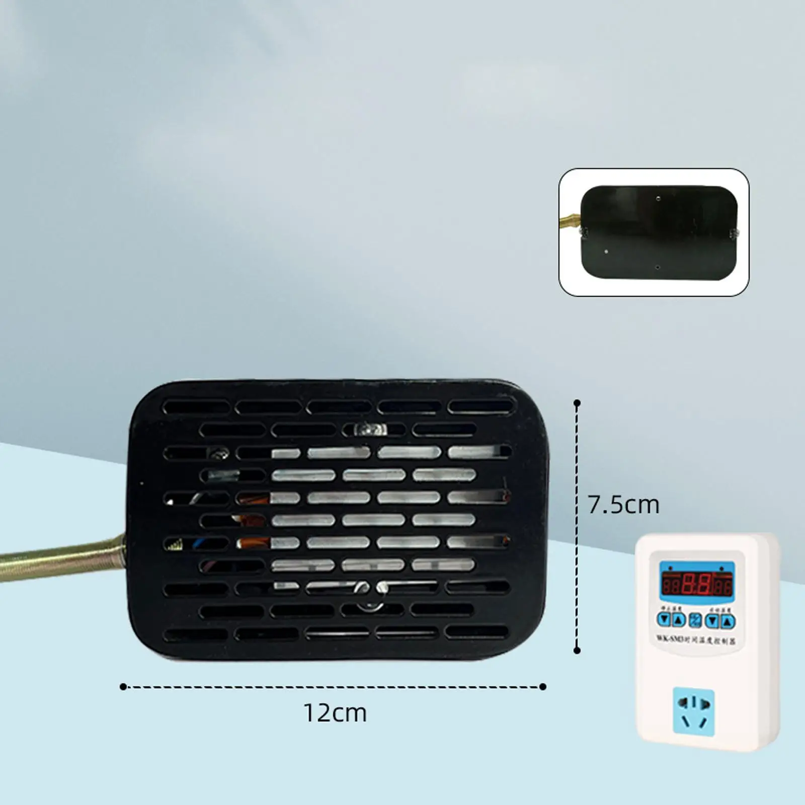 Bird Cage Heater with Anti Bite Rope Adjustable Temperature Bird Cage Heating Pad for Lizards Parrots Macaw Snake Small Birds Bird Cage Heater with Anti Bite Rope Adjustable Temperature Bird Cage Heating Pad for Lizards Parrots Macaw Snake Small Birds