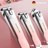Professional Nail Clipper Stainless Steel Finger Toenail Clipper Manicure Nail Cutter For Men Women Portable Manicure Tool 1