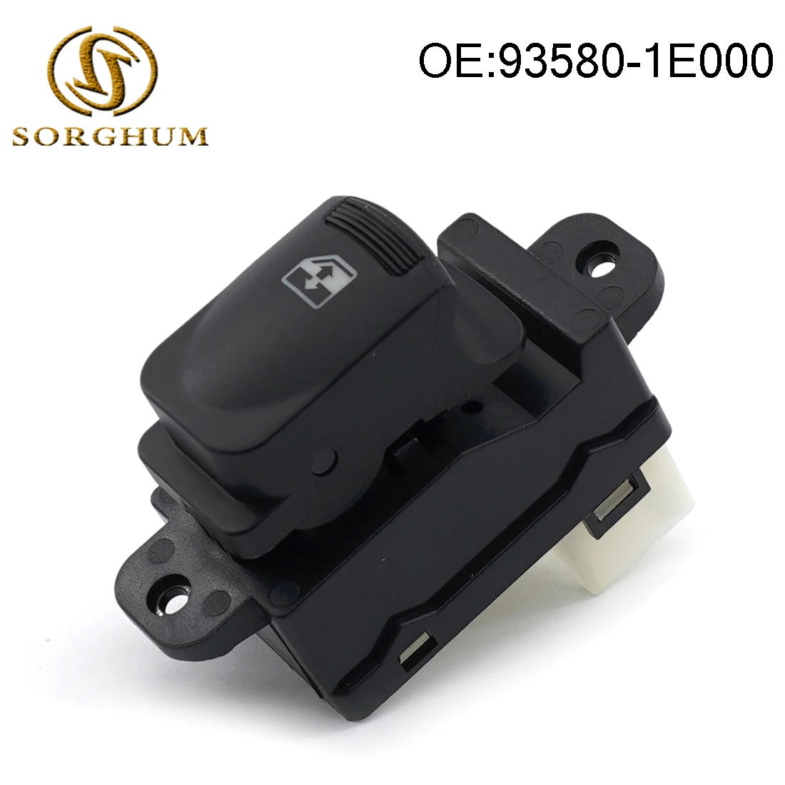 

Black Passenger Power Window Switch Button 93580-1E000 For HYUNDAI Accent 2006-2010