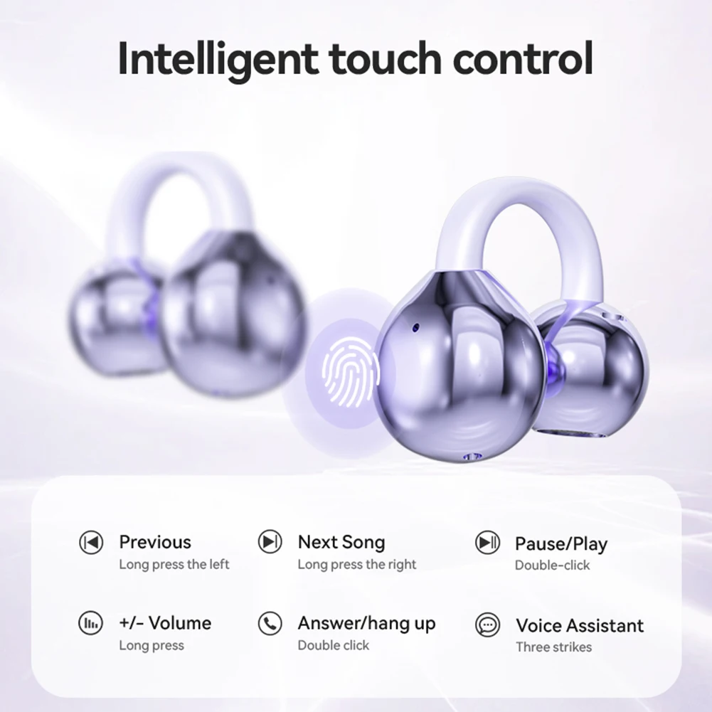 M91 Wireless Earphone 40dB Noise Cancelling Bluetooth 5.4 Headphone Real-time Language Translation TWS Earbuds Transparency Mode