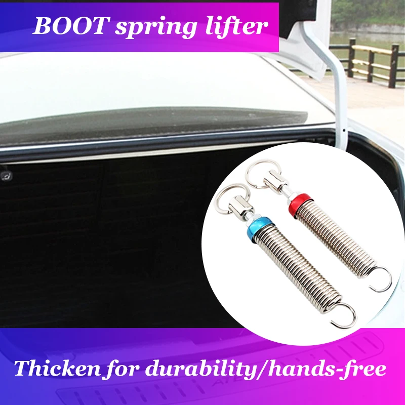 2Pcs Car Boot Lid Lifting Spring Trunk Spring Lifting Device Car Accessories Car Trunk Lifter Trunk Lid Automatically Openvice 1x auto xtronic cvt sticker emblems badge abs plastic car body rear trunk lid car styling