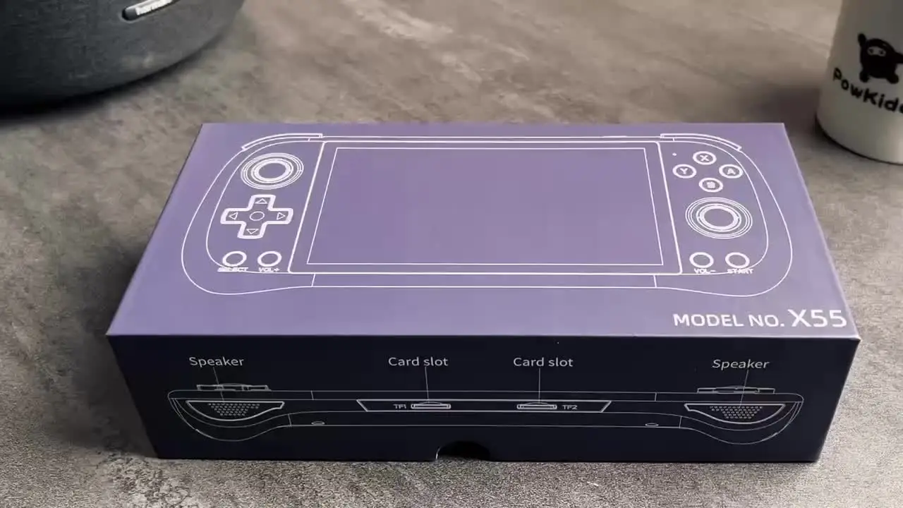 Powkiddy New X55 портативная игровая консоль