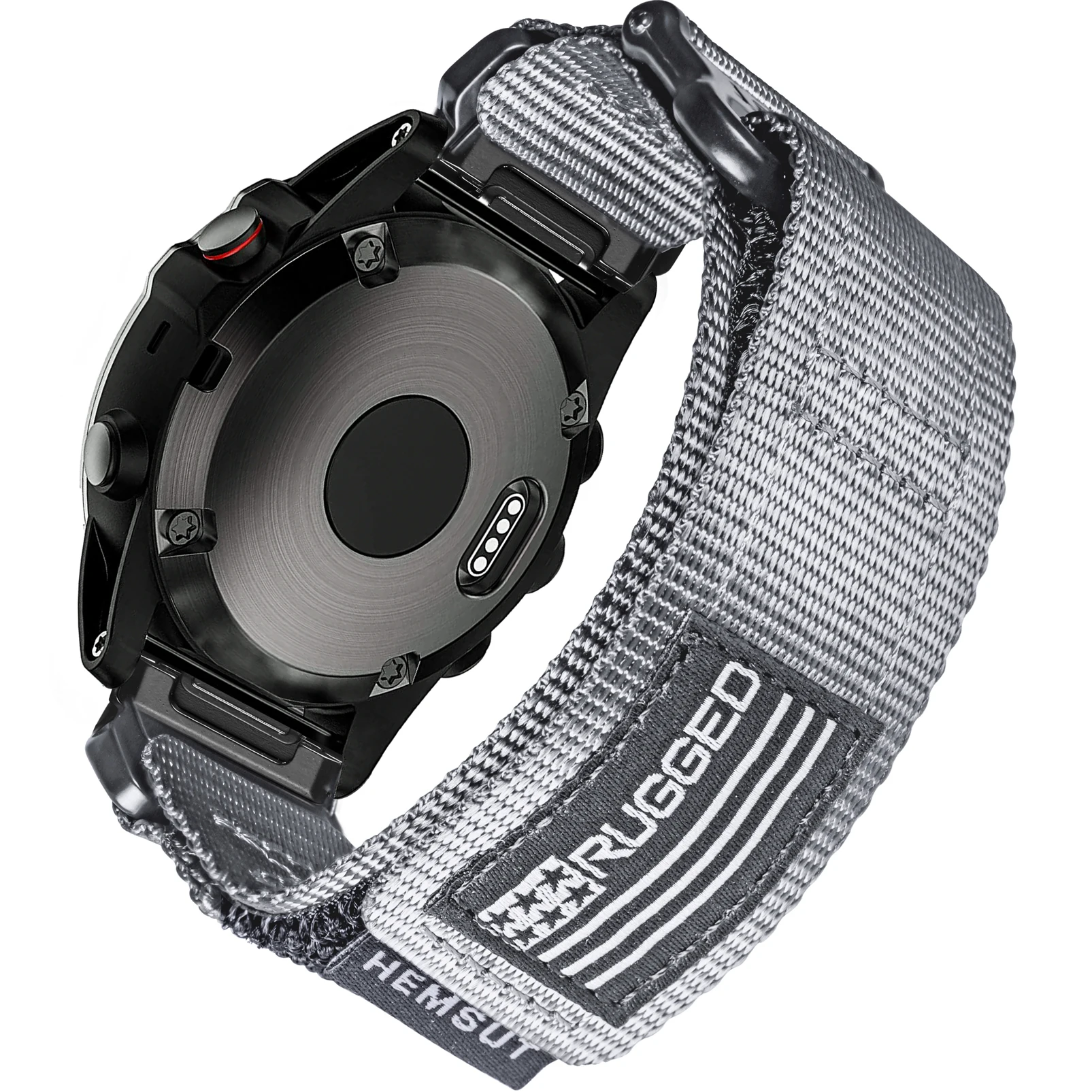Quickfit Super Rugged Nylon Watch Strap with Woven Loop Design