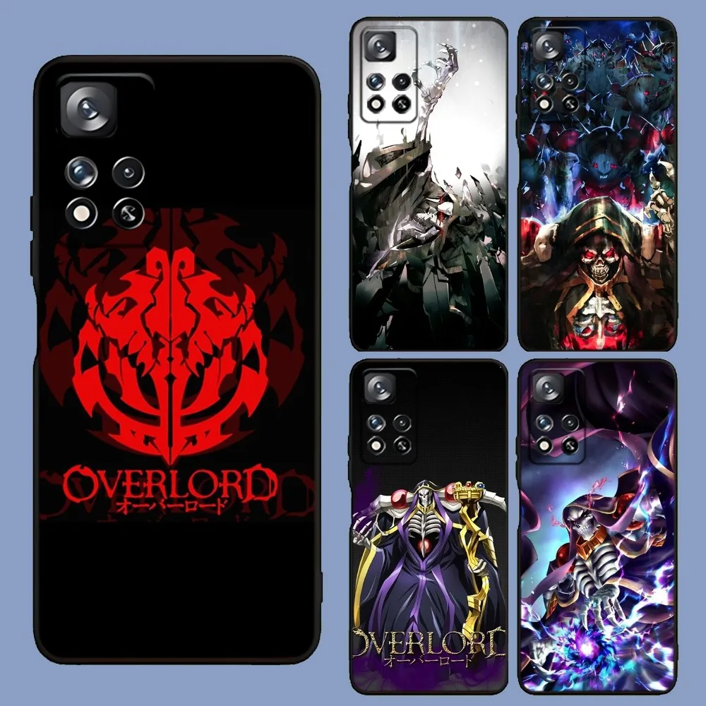 

O-Overlords Anime Phone Case For Samsung Galaxy A13,A21s,A22,A31,A32,A52,A53,A71,A80,A91 Soft Black Cover