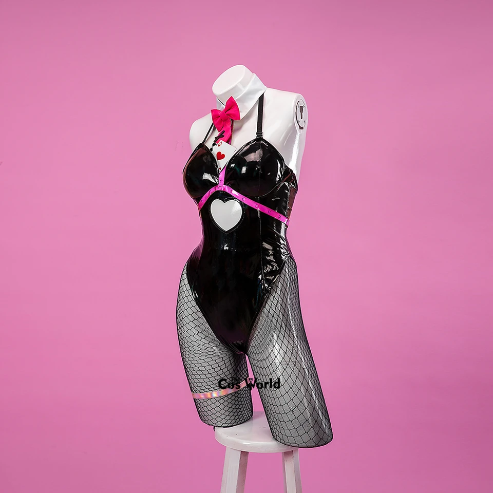 ミクうさぎホールバニーガールボディスーツ、ジャンプスーツ