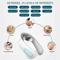 Pulse Neck Massager Electric Smart EMS Cervical Massagers TENS Pain Relief Relaxation Muscle Kneading Massage 2
