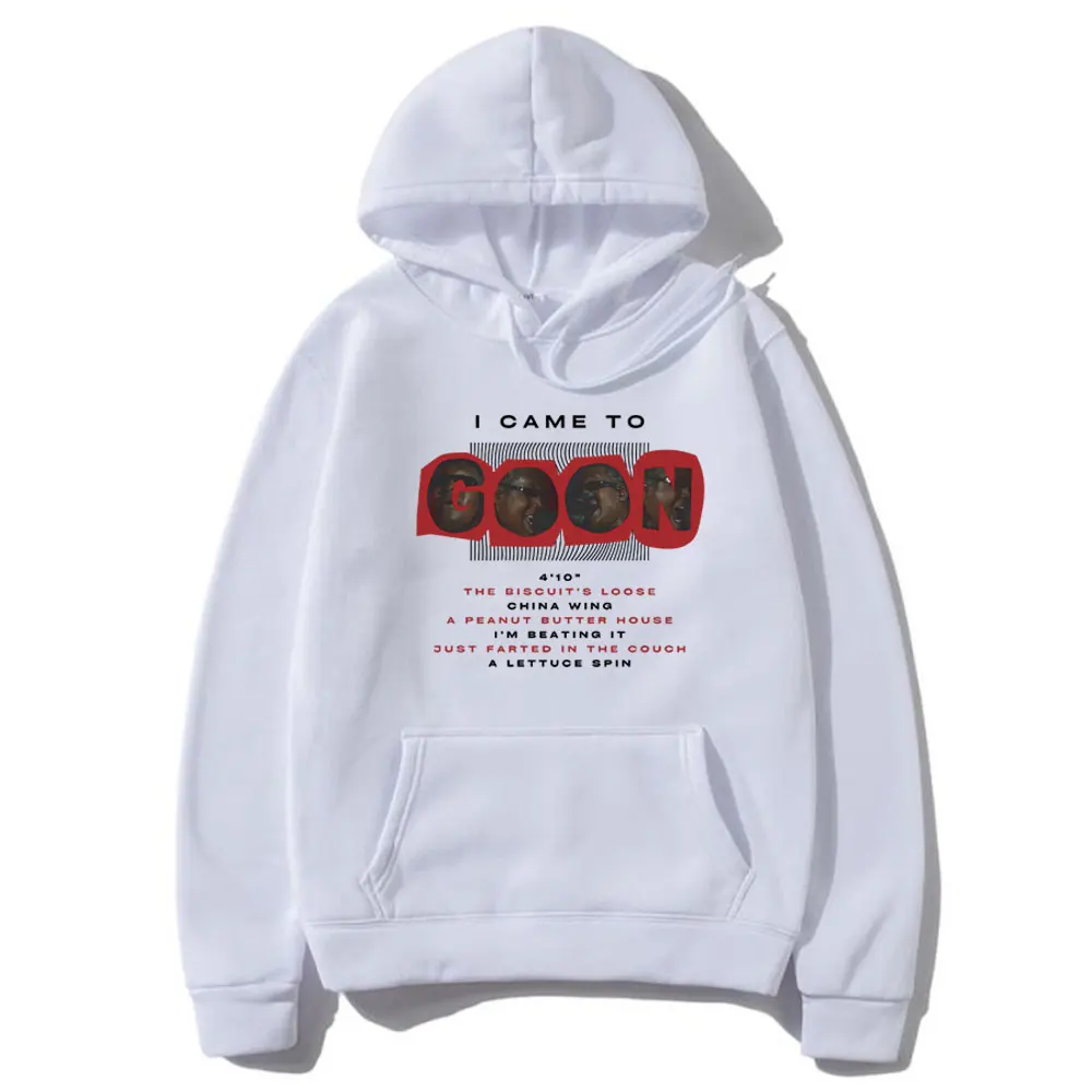 I Game To Goon Don Toliver Hip Hop Vintage Hoodie Heaven or Hell Shirt Men Women Fashion Oversized Pullover Male Vintage Hoodies