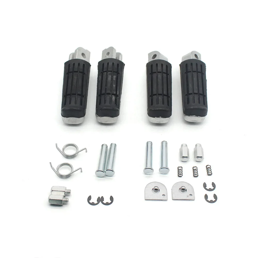 Foot Rest Motorcycle Footrest Footboards Front Pedal Rear Pedal For Yamaha XJ6 FZ6 MT07 09 FZ8 FZ1 YZF 1000 FJR1300 TDM 900 motorcycle footrests motorcycle foot pedals