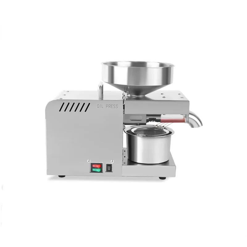 

X5 Household Automatic Stainless Steel Oil Press,Peanut Sesame Walnut Oil Press