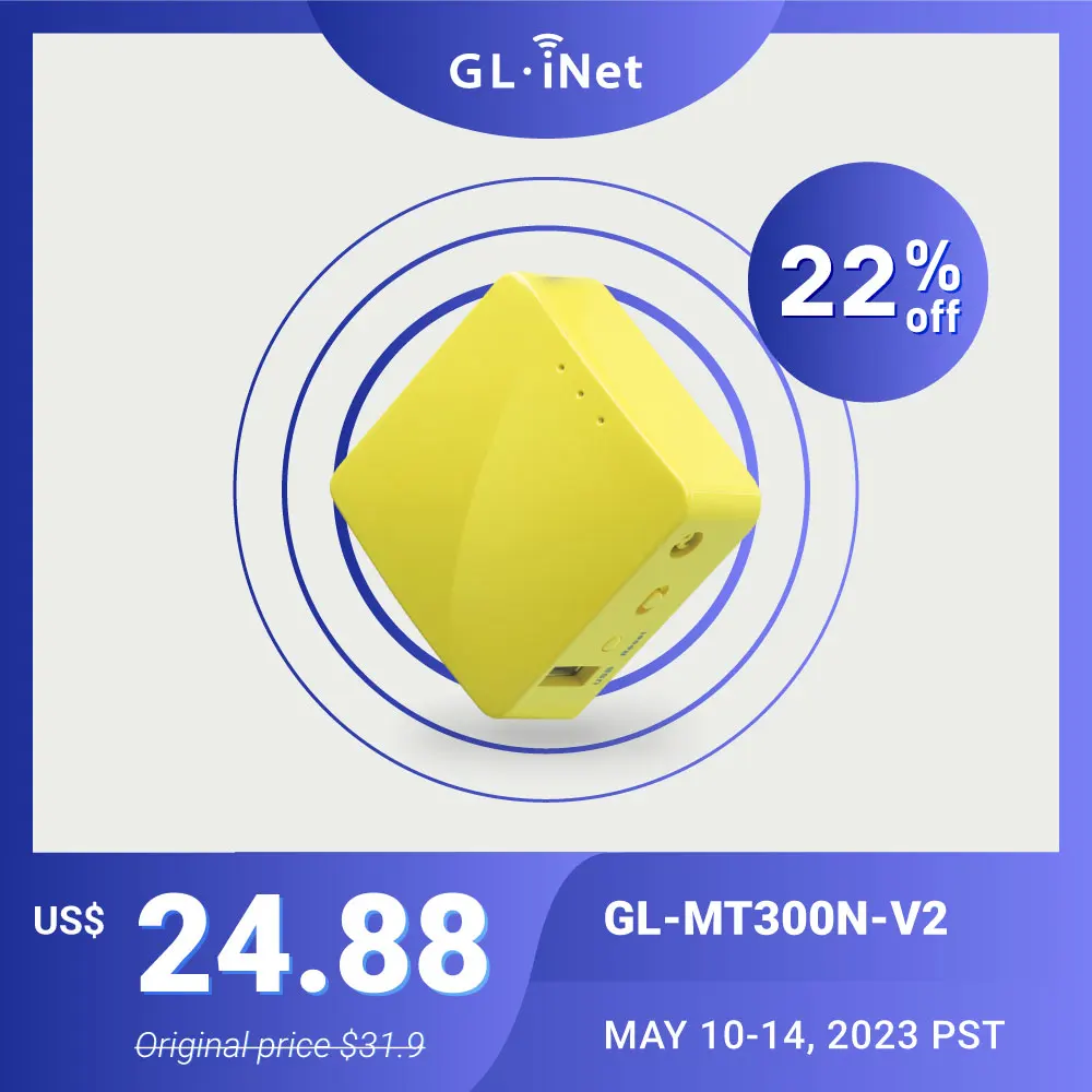 EDUP Router Da Viaggio WiFi 6 Mini Per Starlink Gen 2/3, Dual-Band 1800 Mbps, VPN, NAS, Fino A 120 Dispositivi