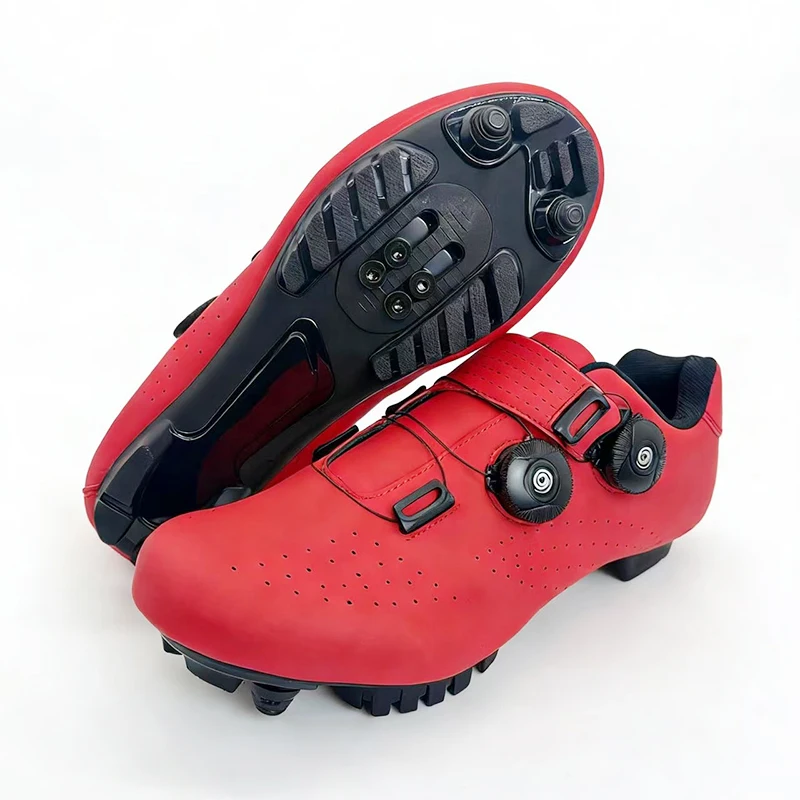 Professionelle Mountainbike-Schuhe für Herren MTB Rennwettbewerb Selbstverriegelnde Speed-Fahrradschuhe für Damen SPD Cleats Fahrradschuhe – Detail 21