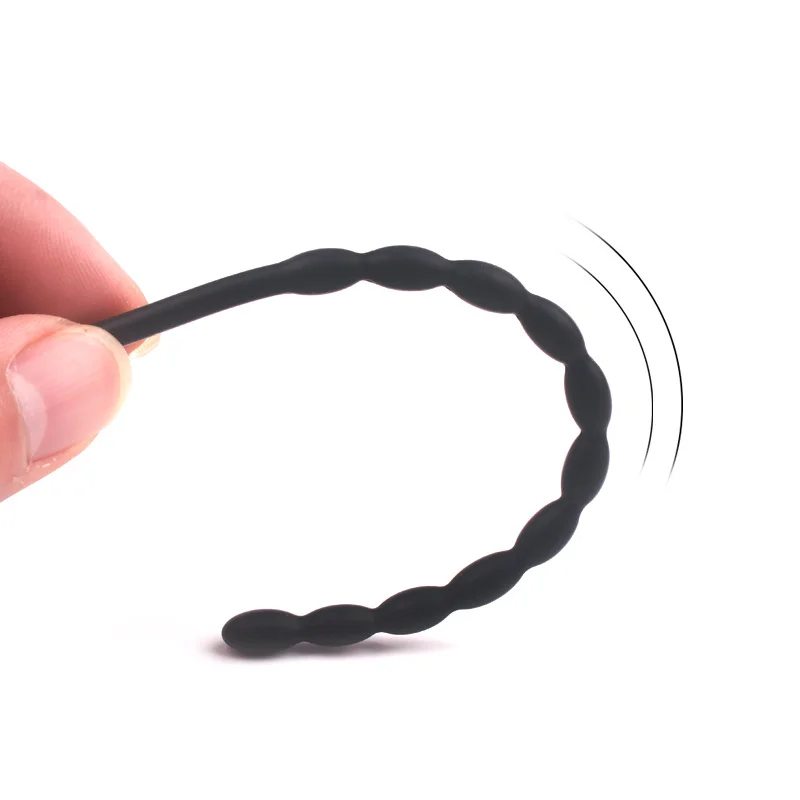 Penis Sex Toys 1 PC Soft Silicone Stretching Urethral Dilator Male Gay Sounding Penis Insert Plug Sound Catheter Tube Bdsm Sex Toys for Men
