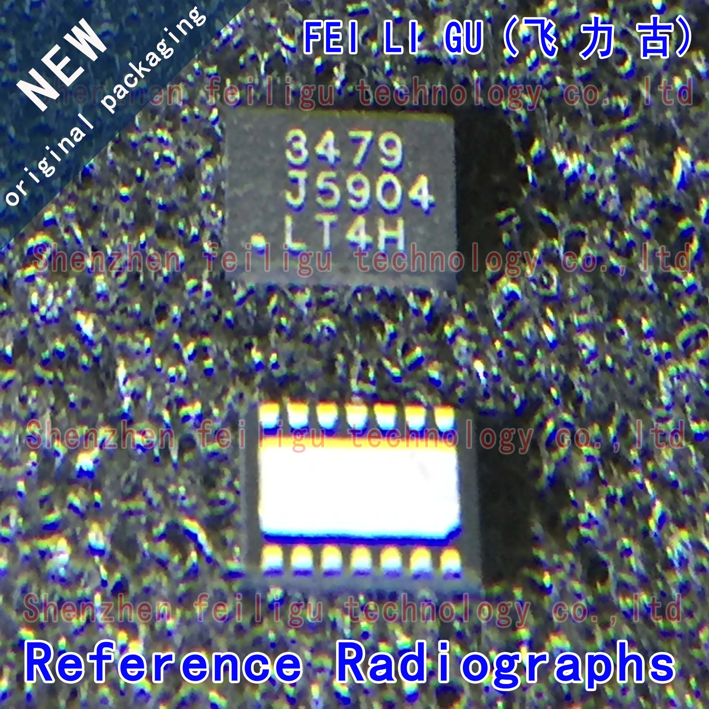 

100% New original LT3479EDE #TRPBF LT3479EDE LT3479 Screen printing: 3479 Package: DFN14 Boost Switching Regulator Chip