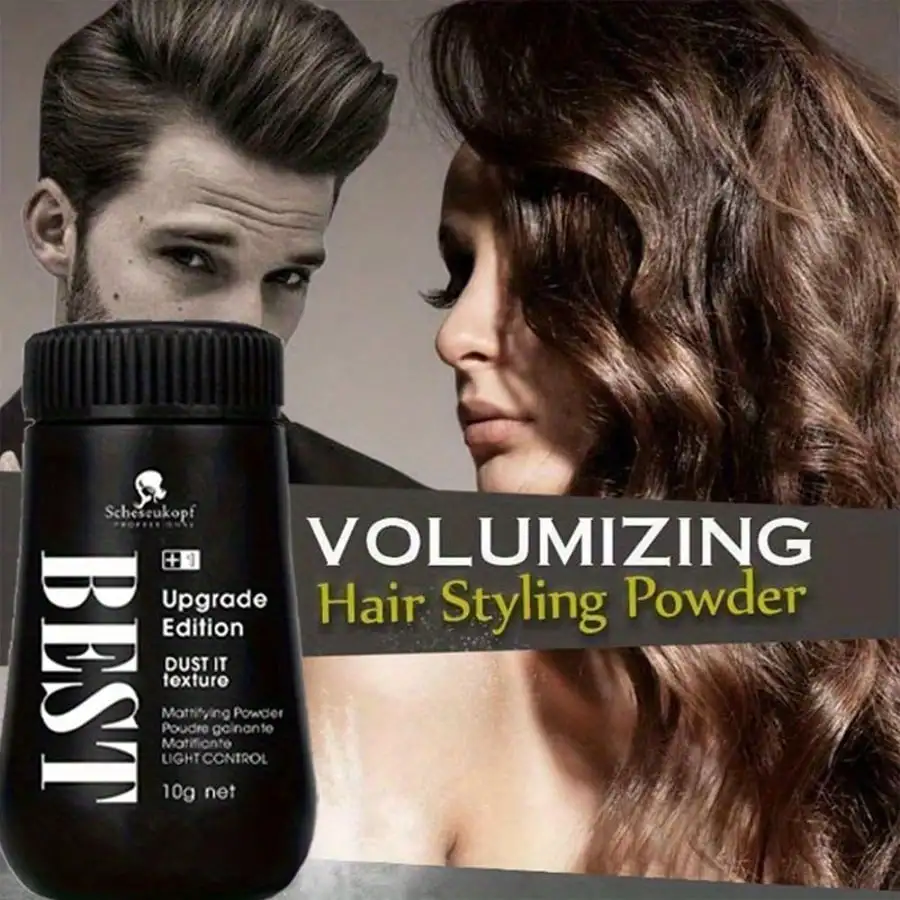 Oil Control Hair Styling Fluffy Powder for All Hair Types Refreshing Non Greasy Wash Free Volumizing Powder for Natural Volume view 5