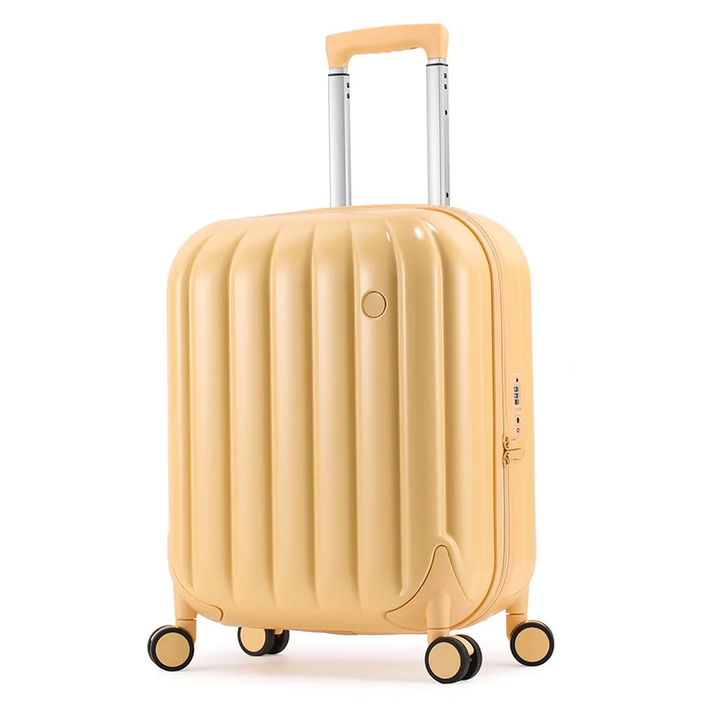 New Trolley Case Fashion 20-Inch 24-Inch Travel Small Roller luggage Travel Suitcase With wheels Password Carry-on Case Zipper