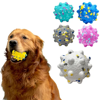 ETPU Spiky Dog Ball Ultra Light High Elasticity Floating On Water Durable Bite Resistant Easy Clean Pet Chew Toy For Dogs 1