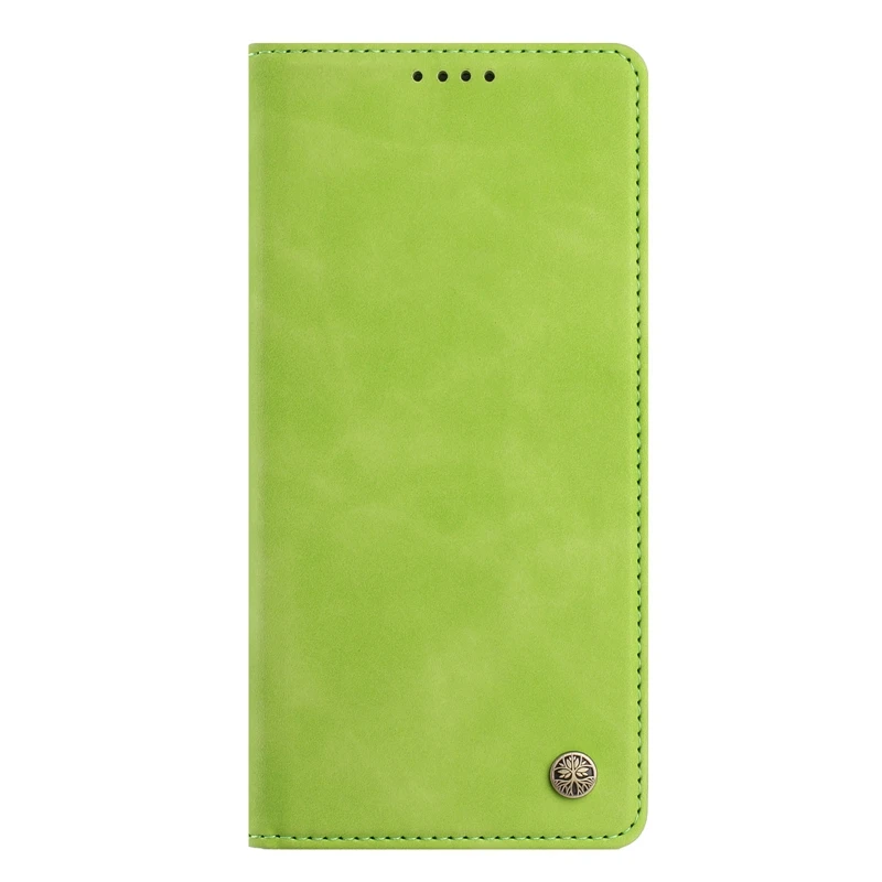 Luxury Solid Color Leather Magnetic Phone Case Cover - Enhanced Protection
