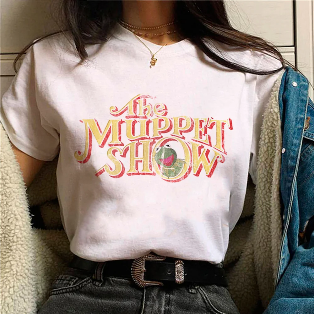 

Vintage Muppet Show t-shirts women comic funny t-shirts girl 2000s anime clothes