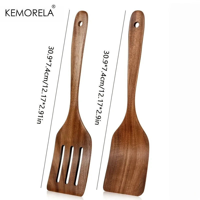 Wooden Spatula Set 5