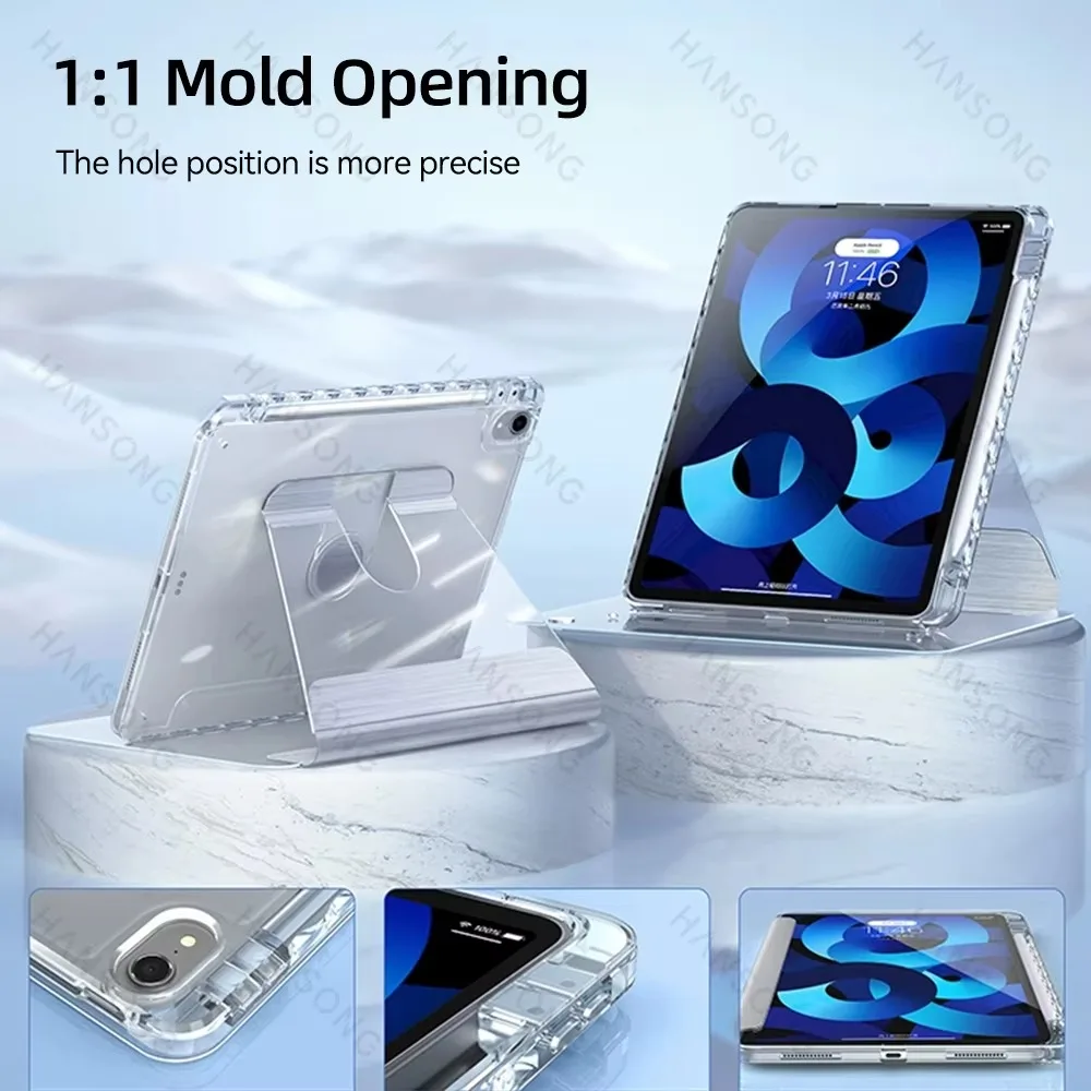 Transparent High-Durability Tablet Case