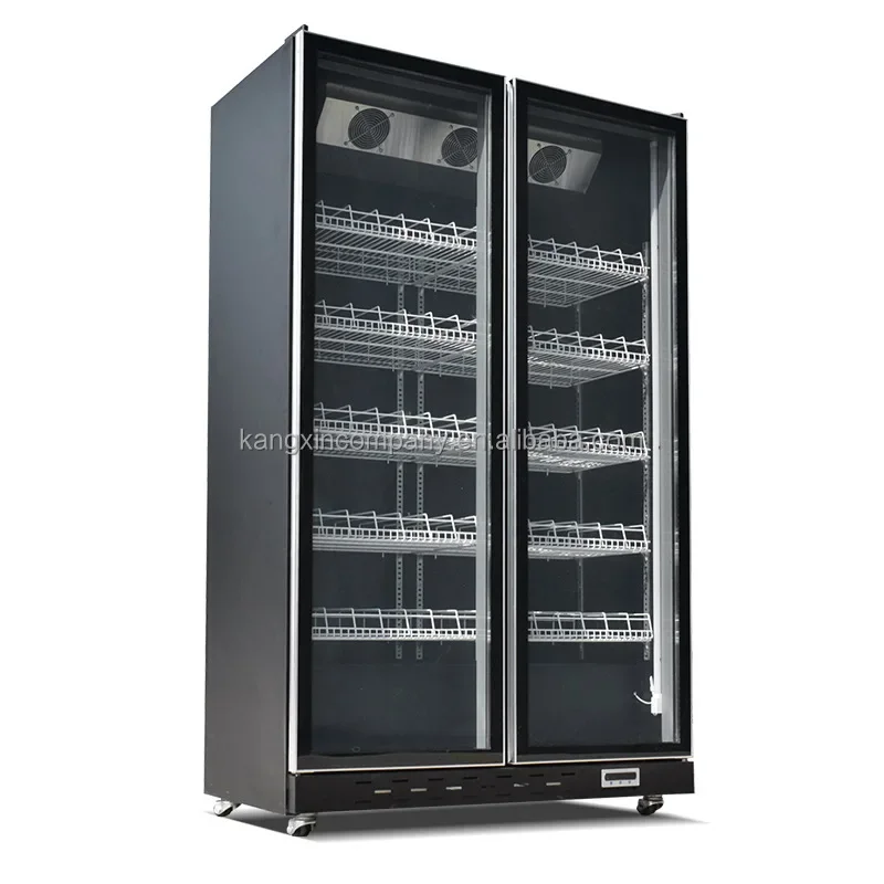 Commercial countertop chiller refrigerator glass door wine beverage coolers