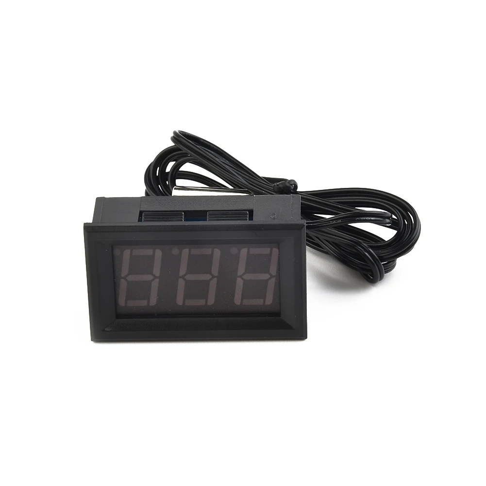 

Aquarium Terrarium Vivarium Digital Thermometer Body temperature Water tanks Refrigerator DC5V-12V Led Measuring Car