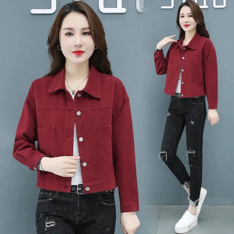 

Spring Autumn New Women Coat Fashion Long Sleeves Thin Windbreaker Ladies Short Bomber Jacket Wild Outwear Female Clothes G1999