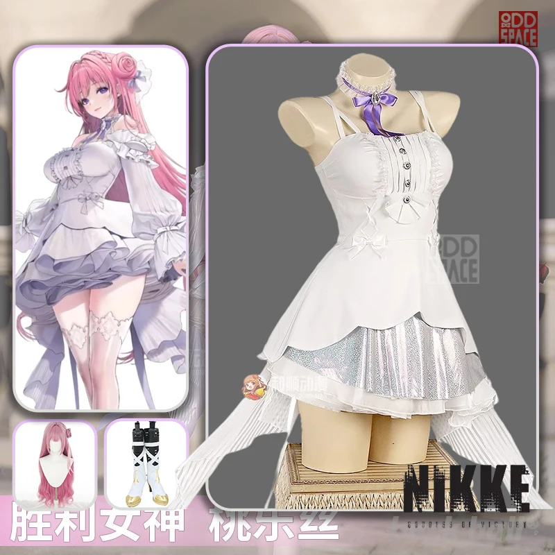 

Nikke Dorothy Cosplay Costume Game Nikke The Goddess Of Victory Cosplay Costume Dorothy Cosplay Shoes Wig Halloween Gifts