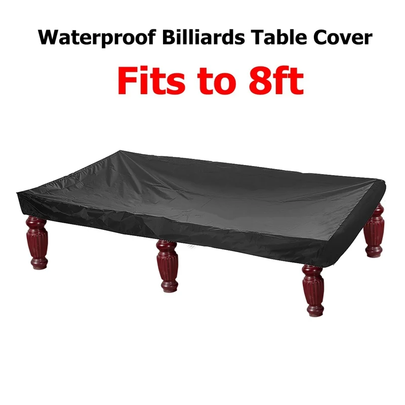 245x140x20CM Billardtisch Staubschutz Terrassenmöbel Tischdecken Snooker Billardtisch Zubehör Wasserdicht 210D Oxford Tuch – Detail 6