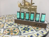 Modern Tube Nixie Clock Home Decorations Retro Exquisite Creative Design Table Desk  Glow Nixie Tube Clock 2