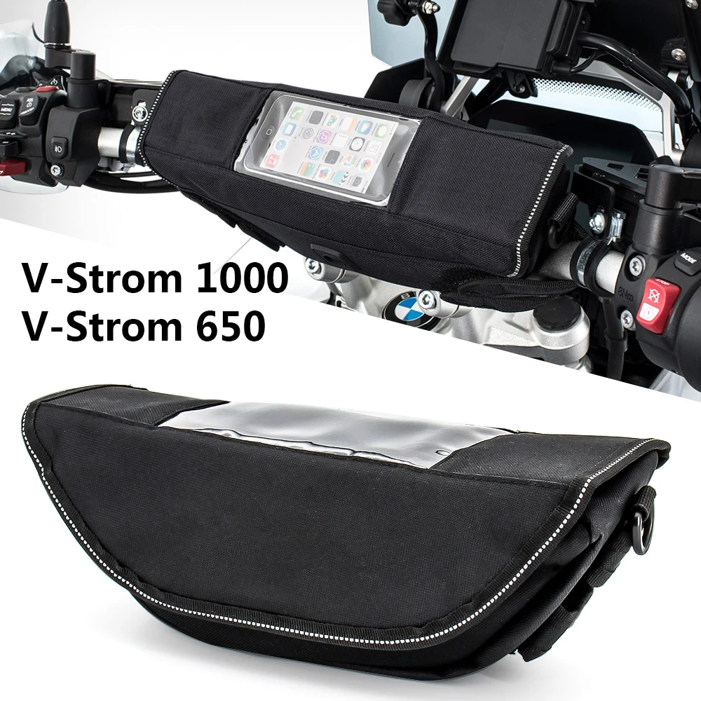 Manubrio Impermeabile Borsa Da Viaggio Sacchetto Di Immagazzinaggio Del Sacchetto Per Suzuki V-Strom 1000 V-Strom 650 V Strom Vstrom