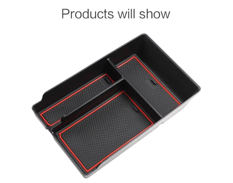 LUCKEASY für Hyundai IONIQ 5 2022-2025 Auto-Armlehnen-Aufbewahrungsbox Mittelkonsolen-Organizer Innenraum-Zubehör – Detail 5