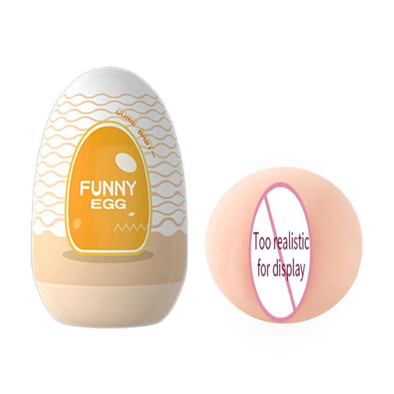 Mini Cups Masturbator Egg Portable Stimulator Penis Massager Soft Rubber for Men Realistic Vagina Pocket Pussy male masturbator