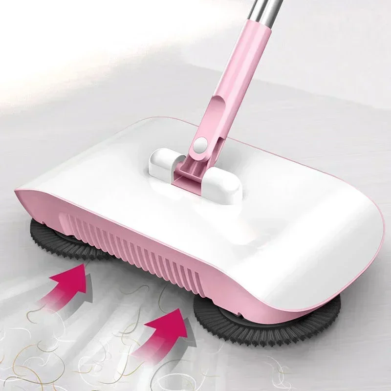 Combination Broom Mop Hand Push Type Scoop Household Broom Dustpan Set Floor Magic Home Cleaning Sweeper Gift