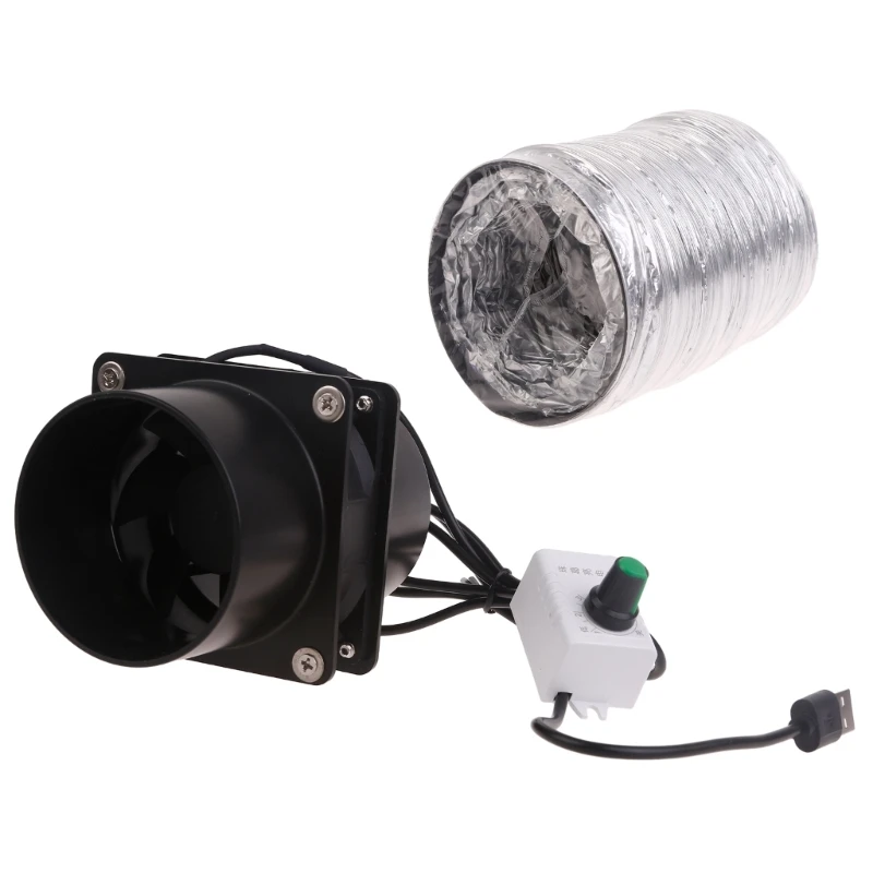 Ventilador de Ventilação de Alto Desempenho Sucção Poderosa e Tubulação Plástica do Duto para a Extração Eficaz do Fumo e da Poeira Y9rf - Imagem 5