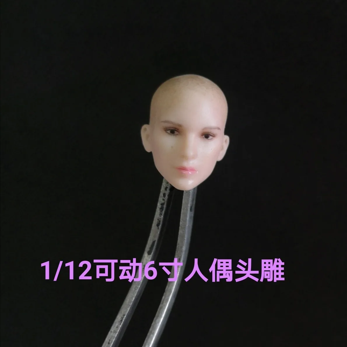 PHicen 1/12 Bald Beauty Girl Head Sculpt Female Headplay for 6