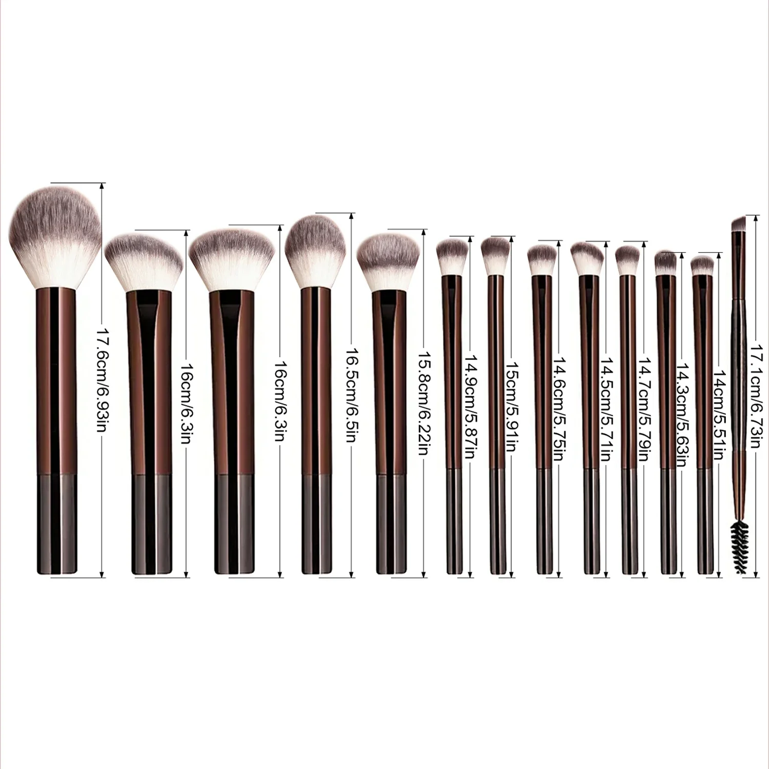 Premium 13-Piece Makeup Brush Set
