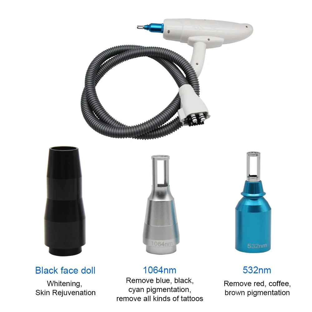 Q Switch Nd Yag Laser Tattoo Eyebrow Washing Machine Profession Blackface Doll Skin Wrinkle Remover Peeling Carbon Beauty Salon