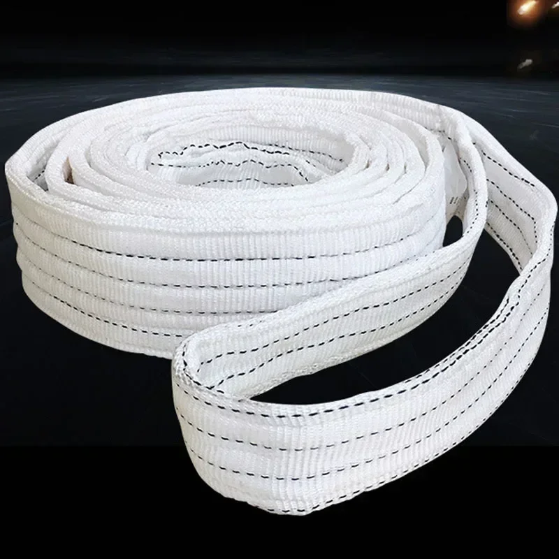 Polyester Industrial Lifting Belt Crane Hoisting Sling