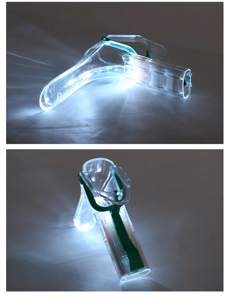 Sex Toys Dilator Examination Of Wide Vaginal Device With Light Vaginal Dilator Light Endoscope Transparent Disposable Vagina