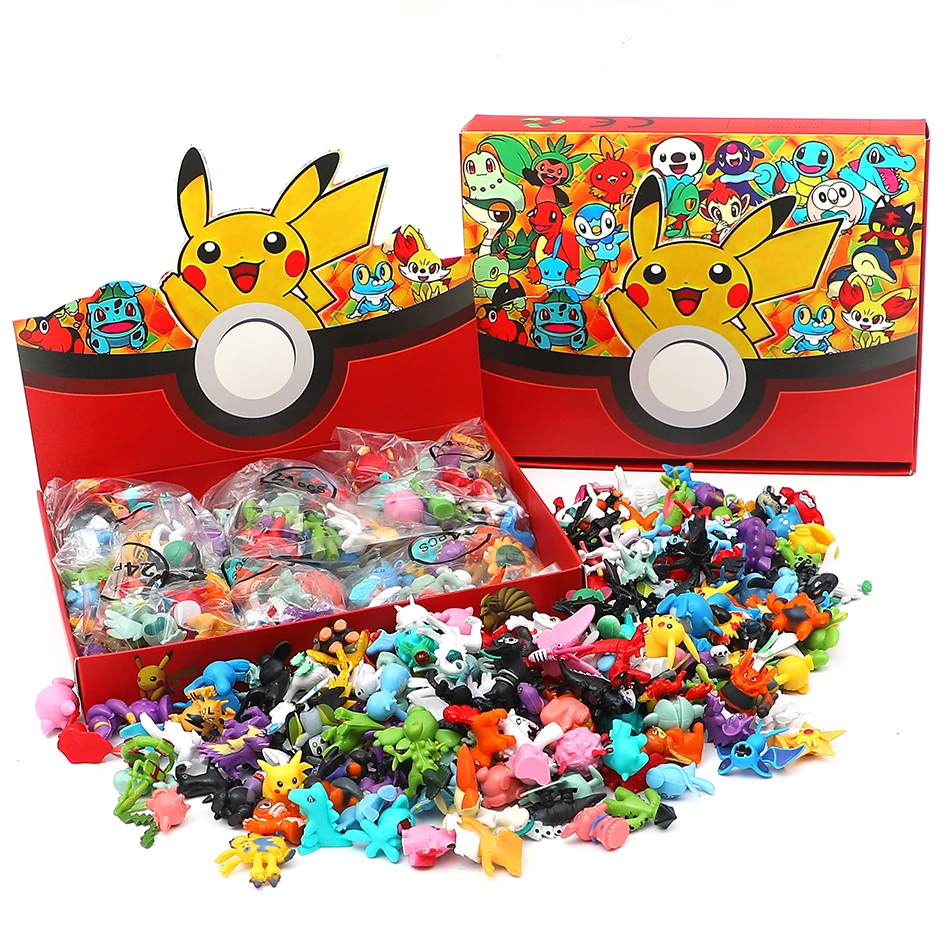 Lot de Figurines Pokemon et Style Anime, Achat en Gros, Poupées Pikachu,  Kawaii, Jouets, Cadeau d'Anniversaire pour Enfants, Sac-cadeau, Styles  Différents, 144 Pièces - AliExpress