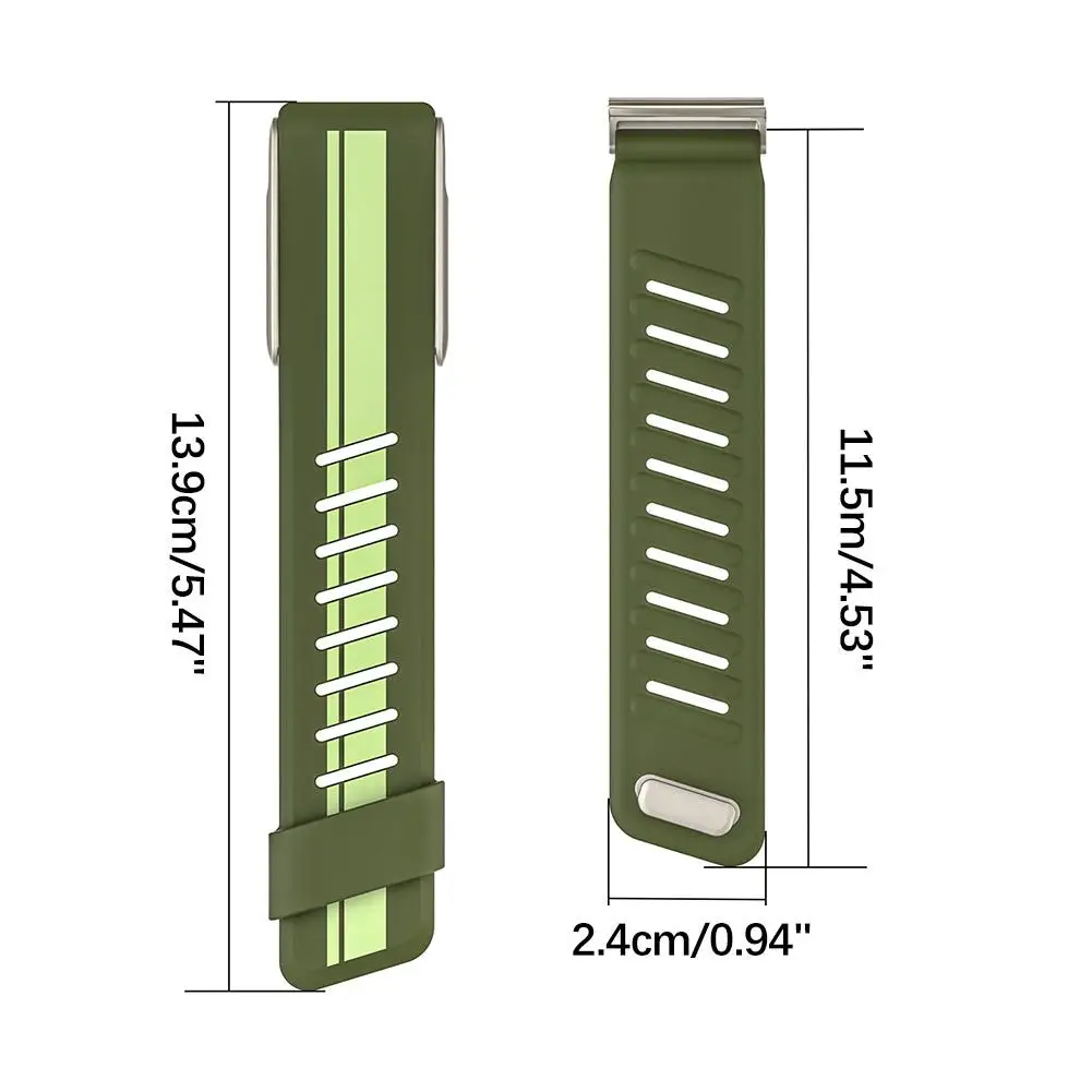 Breathable Silicone Sports Band - Adjustable Strap Replacement