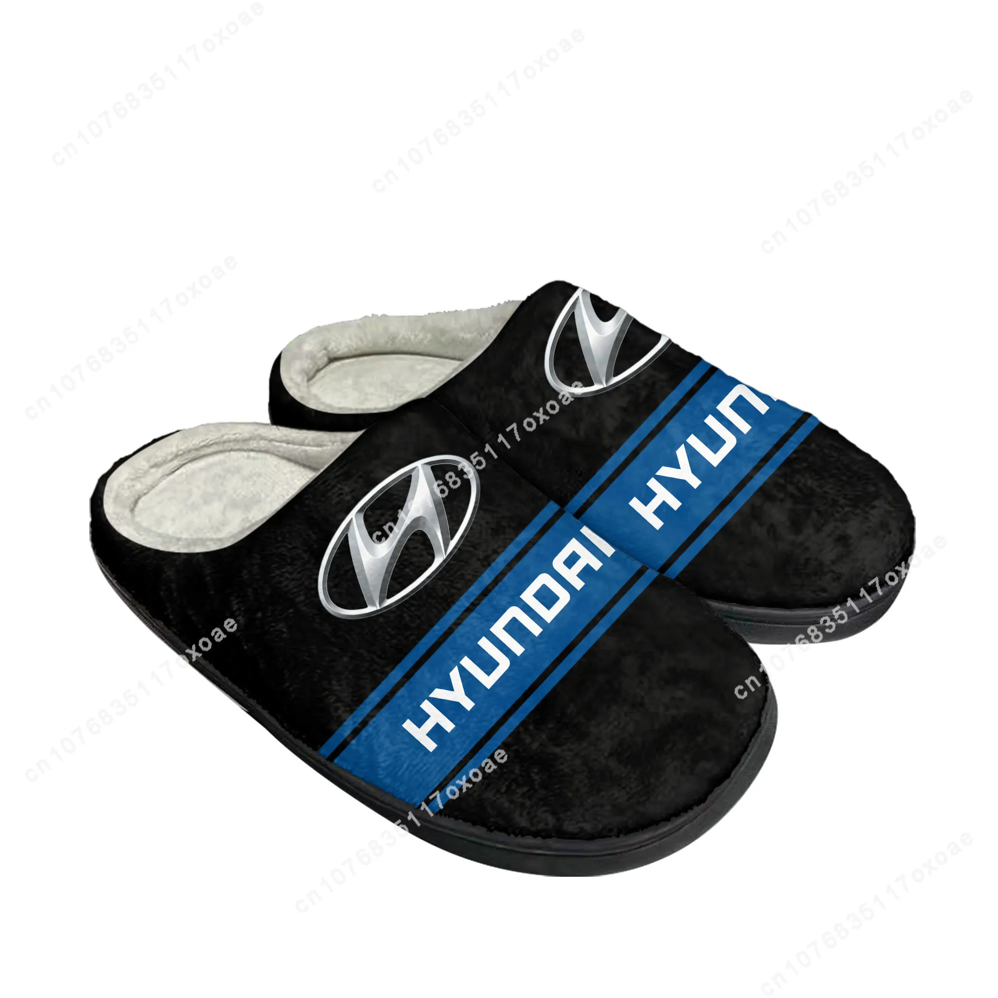 

Hyundai Shoes Home Cotton Slippers Mens Womens Plush Bedroom Casual Keep Warm Shoes Thermal Indoor Slipper Customized DIY Shoe