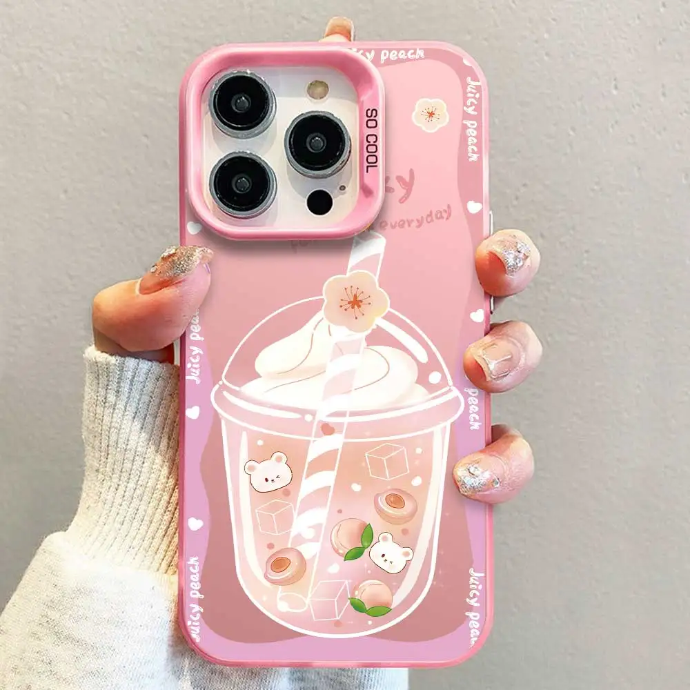 Silver IMD Decorative Phone Case
